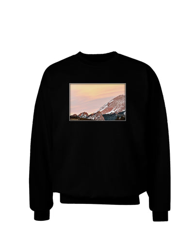 CO Sunset Cliffs Adult Dark Sweatshirt-Sweatshirts-TooLoud-Black-Small-Davson Sales