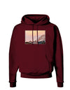 CO Sunset Cliffs Dark Hoodie Sweatshirt-Hoodie-TooLoud-Maroon-Small-Davson Sales