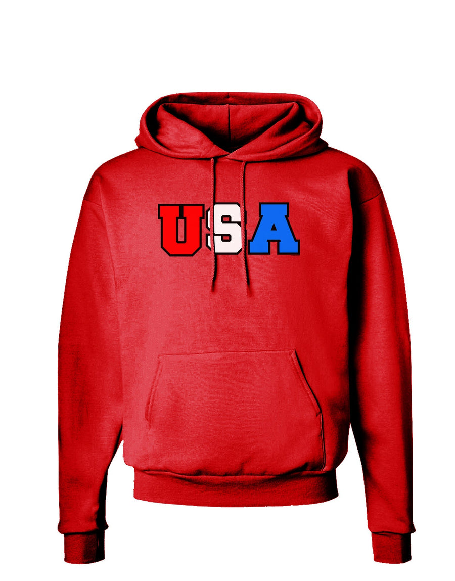 Collegiate USA Dark Hoodie Sweatshirt-Hoodie-TooLoud-Black-Small-Davson Sales