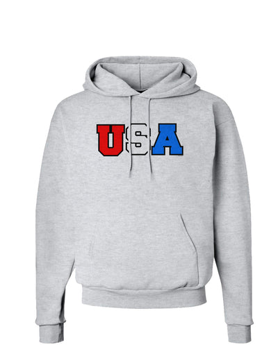 Collegiate USA Hoodie Sweatshirt-Hoodie-TooLoud-AshGray-Small-Davson Sales