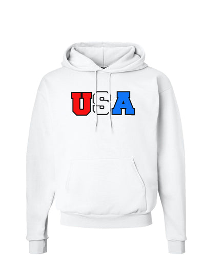 Collegiate USA Hoodie Sweatshirt-Hoodie-TooLoud-White-Small-Davson Sales