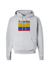 Colombia Flag Hoodie Sweatshirt-Hoodie-TooLoud-AshGray-Small-Davson Sales