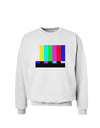 Color Bars Test Signal Sweatshirt-Sweatshirts-TooLoud-White-Small-Davson Sales