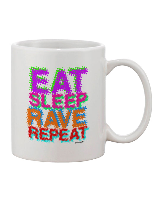 Color Printed 11 oz Coffee Mug - Expertly Crafted for the Discerning Connoisseur by TooLoud-11 OZ Coffee Mug-TooLoud-White-Davson Sales