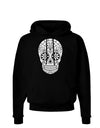 Color Your Own Dia de los Muertos Calavera Dark Hoodie Sweatshirt-Hoodie-TooLoud-Black-Small-Davson Sales