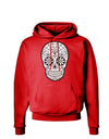 Color Your Own Dia de los Muertos Calavera Dark Hoodie Sweatshirt-Hoodie-TooLoud-Red-Small-Davson Sales