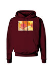 Colorado - Autumn WaterColor Dark Hoodie Sweatshirt-Hoodie-TooLoud-Maroon-Small-Davson Sales