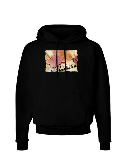 Colorado - Autumn WaterColor Text Dark Hoodie Sweatshirt-Hoodie-TooLoud-Black-Small-Davson Sales