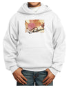 Colorado - Autumn WaterColor Text Youth Hoodie Pullover Sweatshirt-Youth Hoodie-TooLoud-White-XS-Davson Sales