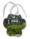 Colorado Beauty - Cliffs Paw Print Shaped Ornament All Over Print by TooLoud-Ornament-TooLoud-White-Davson Sales