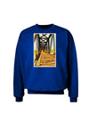 Colorado Bridge Watercolor Adult Dark Sweatshirt-Sweatshirts-TooLoud-Deep-Royal-Blue-Small-Davson Sales