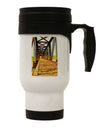 Colorado Bridge Watercolor Stainless Steel 14oz Travel Mug-Travel Mugs-TooLoud-White-Davson Sales