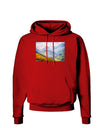 Colorado Fog Mountains Dark Hoodie Sweatshirt-Hoodie-TooLoud-Red-Small-Davson Sales