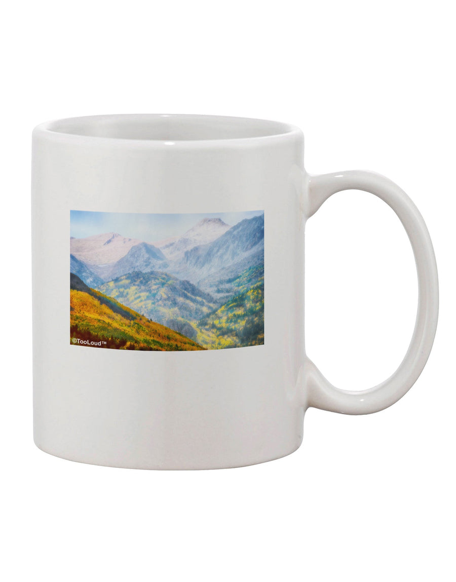 Colorado Fog Mountains - Expertly Printed 11 oz Coffee Mug - TooLoud-11 OZ Coffee Mug-TooLoud-White-Davson Sales