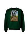 Colorado Landscape Bridge Adult Dark Sweatshirt-Sweatshirts-TooLoud-Deep-Forest-Green-Small-Davson Sales