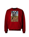 Colorado Landscape Bridge Adult Dark Sweatshirt-Sweatshirts-TooLoud-Deep-Red-Small-Davson Sales