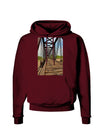 Colorado Landscape Bridge Dark Hoodie Sweatshirt-Hoodie-TooLoud-Maroon-Small-Davson Sales