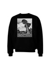 Colorado Landscape Monochrome Adult Dark Sweatshirt-Sweatshirts-TooLoud-Black-Small-Davson Sales