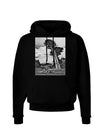 Colorado Landscape Monochrome Dark Hoodie Sweatshirt-Hoodie-TooLoud-Black-Small-Davson Sales