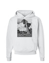 Colorado Landscape Monochrome Hoodie Sweatshirt-Hoodie-TooLoud-White-Small-Davson Sales