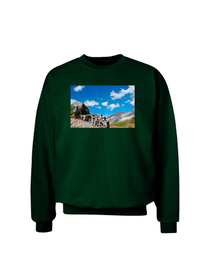 Colorado Landscape Ruins Adult Dark Sweatshirt-Sweatshirts-TooLoud-Deep-Forest-Green-Small-Davson Sales