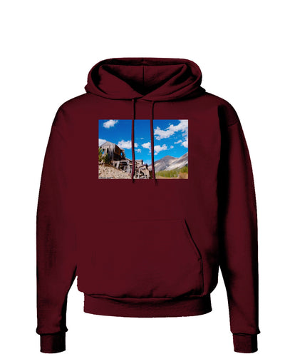 Colorado Landscape Ruins Dark Hoodie Sweatshirt-Hoodie-TooLoud-Maroon-Small-Davson Sales