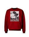 Colorado Landscape Text BW Adult Dark Sweatshirt-Sweatshirts-TooLoud-Deep-Red-Small-Davson Sales