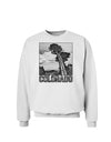 Colorado Landscape Text BW Sweatshirt-Sweatshirts-TooLoud-White-Small-Davson Sales