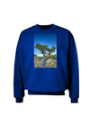 Colorado Landscape Tree Adult Dark Sweatshirt-Sweatshirts-TooLoud-Deep-Royal-Blue-Small-Davson Sales