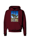 Colorado Landscape Tree Dark Hoodie Sweatshirt-Hoodie-TooLoud-Maroon-Small-Davson Sales