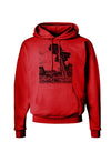 Colorado Landscape Watercolor BW Hoodie Sweatshirt-Hoodie-TooLoud-Red-Small-Davson Sales