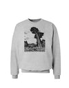 Colorado Landscape Watercolor BW Sweatshirt-Sweatshirts-TooLoud-AshGray-Small-Davson Sales