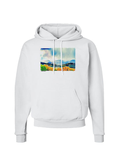 Colorado Mountain Scene Hoodie Sweatshirt-Hoodie-TooLoud-White-Small-Davson Sales