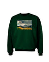 Colorado Mountain Scene Photo Adult Dark Sweatshirt-Sweatshirts-TooLoud-Deep-Forest-Green-Small-Davson Sales