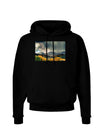 Colorado Mountain Scene Photo Dark Hoodie Sweatshirt-Hoodie-TooLoud-Black-Small-Davson Sales