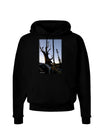 Colorado Mountain Scenery Dark Hoodie Sweatshirt-Hoodie-TooLoud-Black-Small-Davson Sales