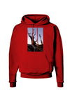 Colorado Mountain Scenery Dark Hoodie Sweatshirt-Hoodie-TooLoud-Red-Small-Davson Sales