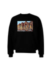 Colorado Mountain Spires Adult Dark Sweatshirt-Sweatshirts-TooLoud-Black-Small-Davson Sales