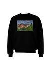 Colorado Mountains Forrest Adult Dark Sweatshirt-Sweatshirts-TooLoud-Black-Small-Davson Sales