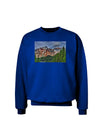 Colorado Mountains Forrest Adult Dark Sweatshirt-Sweatshirts-TooLoud-Deep-Royal-Blue-Small-Davson Sales