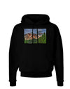 Colorado Mountains Forrest Dark Hoodie Sweatshirt-Hoodie-TooLoud-Black-Small-Davson Sales