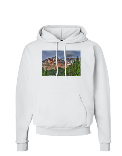 Colorado Mountains Forrest Hoodie Sweatshirt-Hoodie-TooLoud-White-Small-Davson Sales