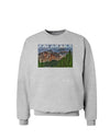 Colorado Mountains Forrest Text Sweatshirt-Sweatshirts-TooLoud-AshGray-Small-Davson Sales