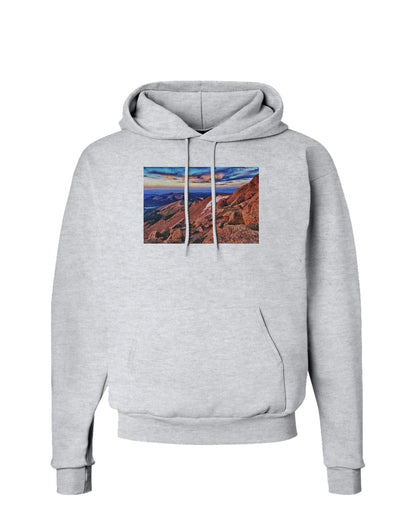 Colorado Mtn Sunset Hoodie Sweatshirt-Hoodie-TooLoud-AshGray-Small-Davson Sales