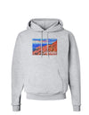 Colorado Mtn Sunset Soaked WaterColor Hoodie Sweatshirt-Hoodie-TooLoud-AshGray-Small-Davson Sales