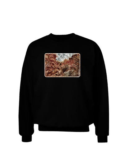 Colorado Painted Rocks Watercolor Adult Dark Sweatshirt-Sweatshirts-TooLoud-Black-Small-Davson Sales