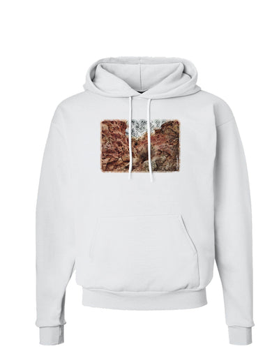 Colorado Painted Rocks Watercolor Hoodie Sweatshirt-Hoodie-TooLoud-White-Small-Davson Sales