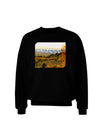 Colorado Postcard Gentle Sunrise Adult Dark Sweatshirt by-Sweatshirts-TooLoud-Black-Small-Davson Sales