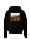 Colorado Postcard Gentle Sunrise Dark Hoodie Sweatshirt by-Hoodie-TooLoud-Black-Small-Davson Sales