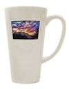 Colorado Rainbow Sunset Conical Latte Coffee Mug - Expertly Crafted Drinkware-Conical Latte Mug-TooLoud-White-Davson Sales